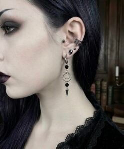 Alternative view of COIL EARINGS