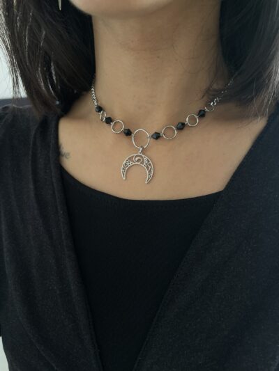 MIDNIGHT HALO CHOKER