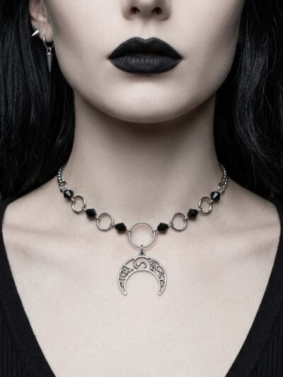 MIDNIGHT HALO CHOKER