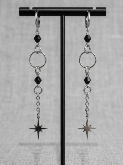 BLACK ORION EARRINGS