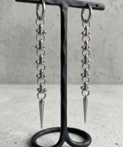 CHROME VENOM EARRINGS