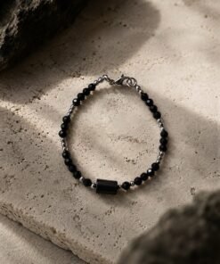ONYX & TOURMALINE BRACELET