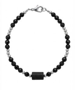 Alternative view of ONYX & TOURMALINE BRACELET