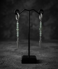 Alternative view of FOREST SPIKE EARRINGS
