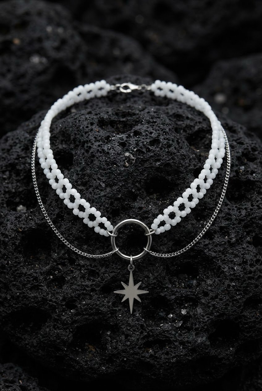 WHITE STAR CHOKER