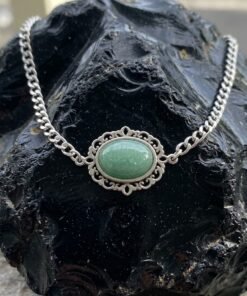 Alternative view of GREEN AVENTURINE NECKLACE